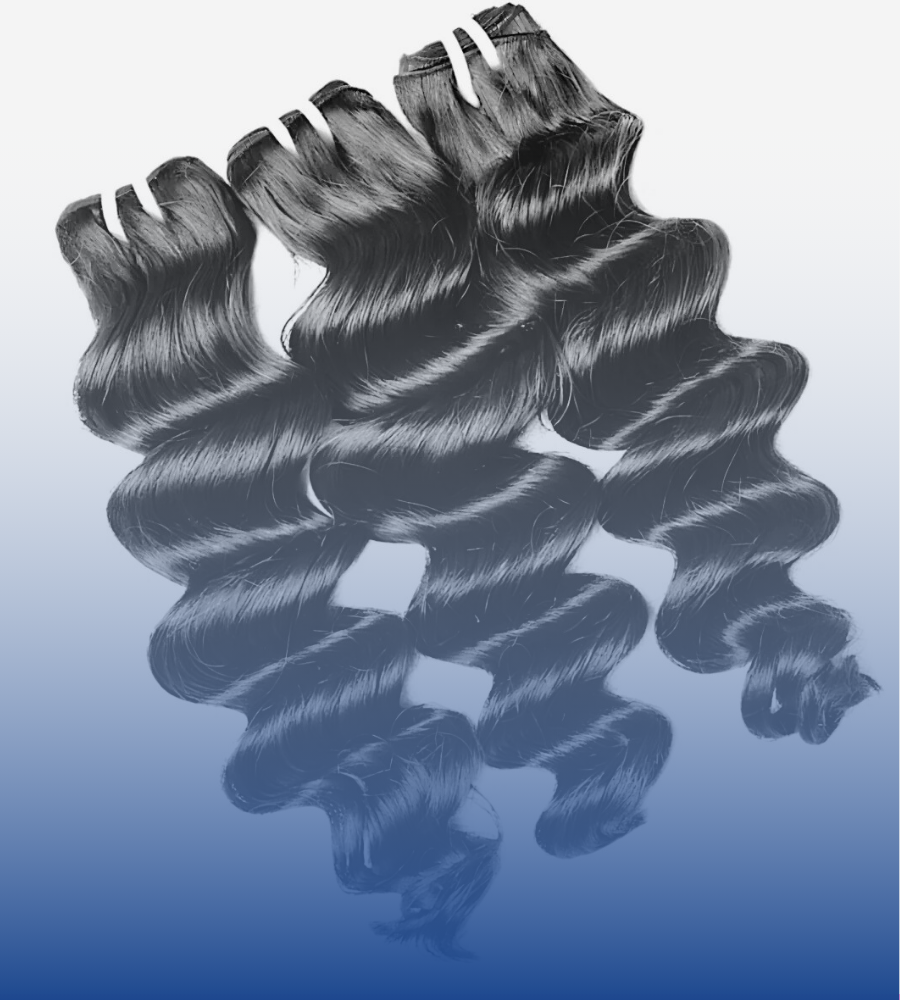 Raw Loose Deep Wave Human Hair Single Bundles